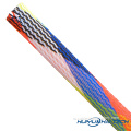 Цветовое узор плетеное кабельное рукав